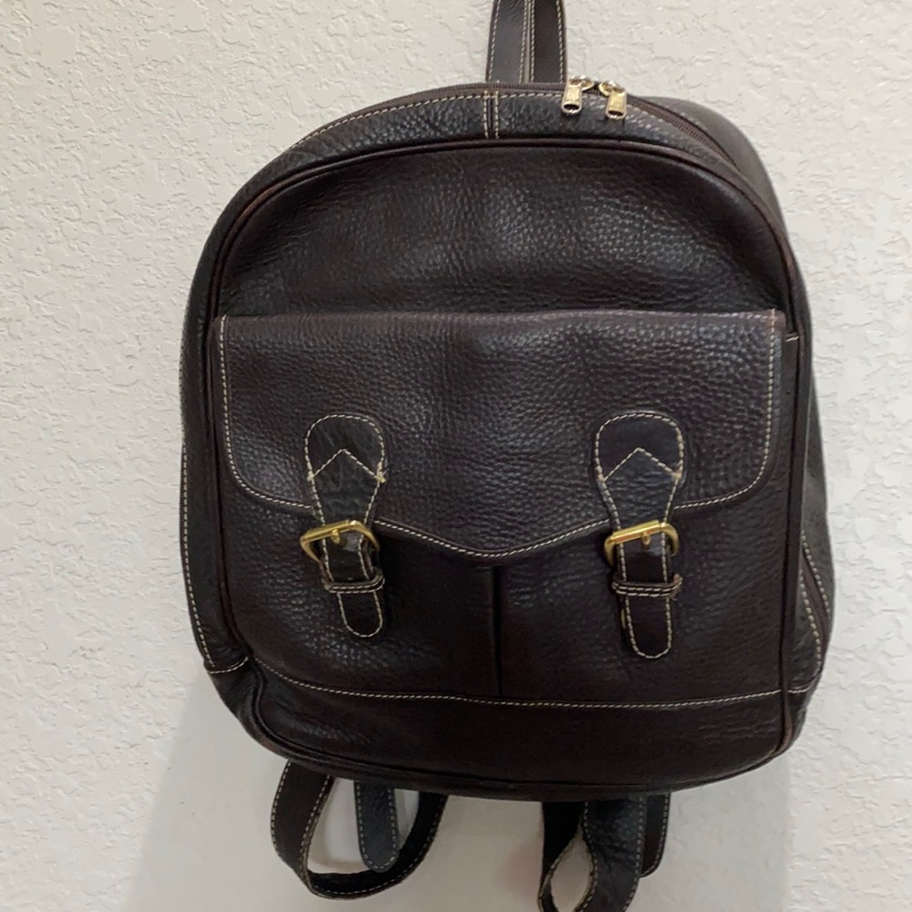 Stone Mountain leather backpack